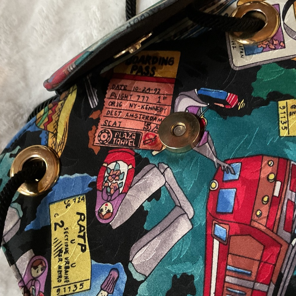 Vintage silk bag for Nicole miller by Stuart Weitzman - Picture 9 of 9